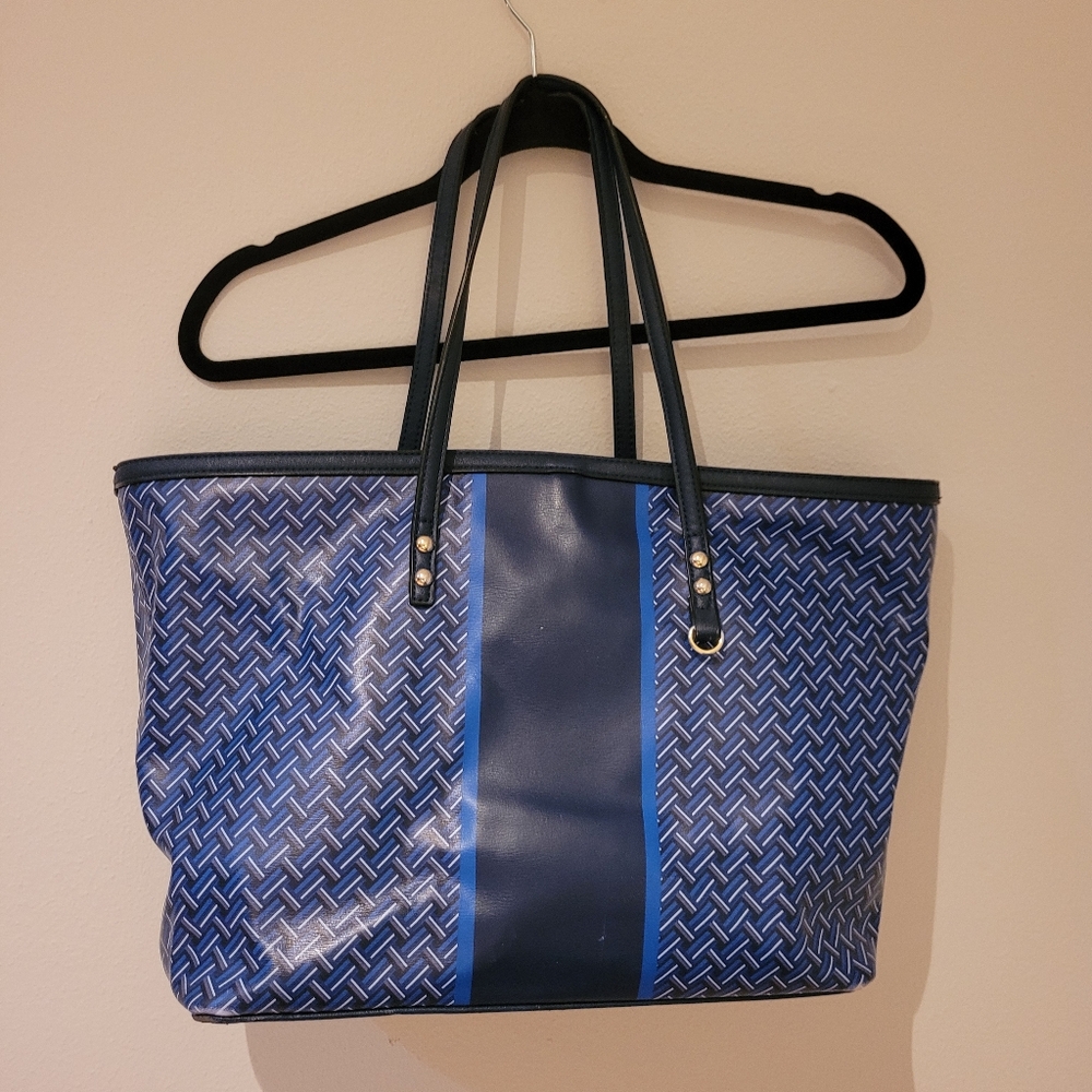 Stylish Blue Tote Bag